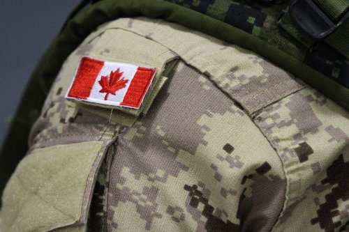 Military vehicles being moved from Edmonton to Calgary for G7 Summit