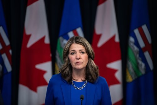 Alberta Premier Danielle Smith defends health portfolio split