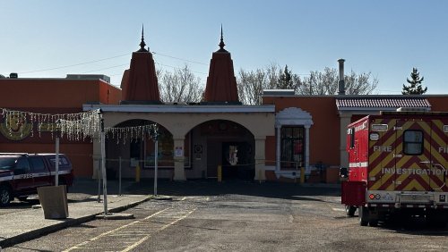 Fire breaks out at Hindu Society of Alberta in north Edmonton
