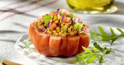 Si no tuviera tiempo para cocinar, elegiría una de estas ensaladas de legumbres fáciles y perfectas para adelgazar
