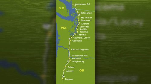 Amtrak Cascades adds two more daily round trips starting Dec. 11