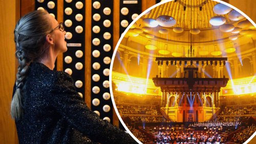 Organist Anna Lapwood plays epic ‘Star Wars’ in fireworks-filled finale at Royal Albert Hall