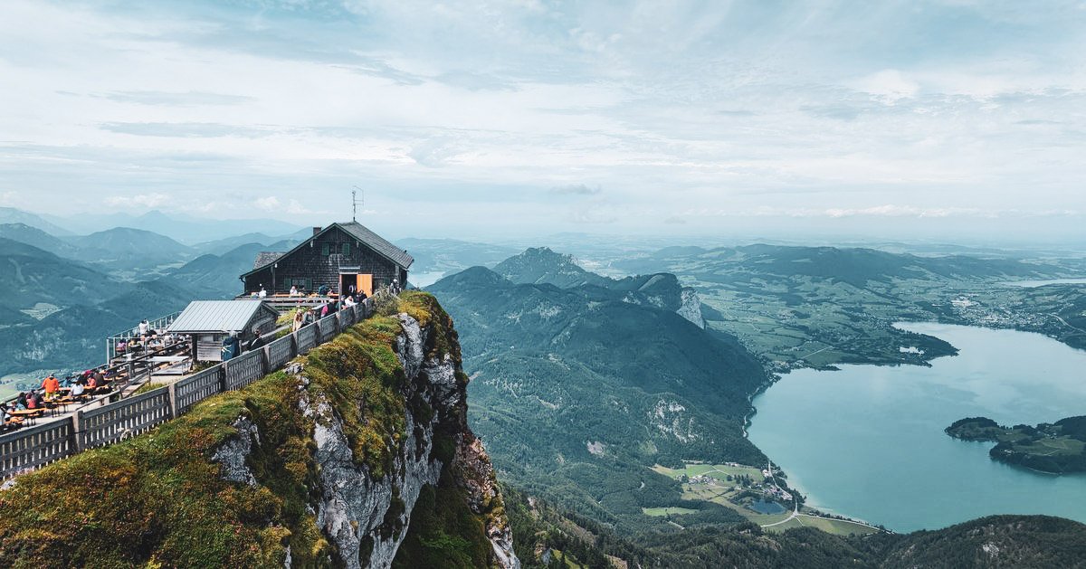 Mit Schiff und Bahn auf den Schafberg