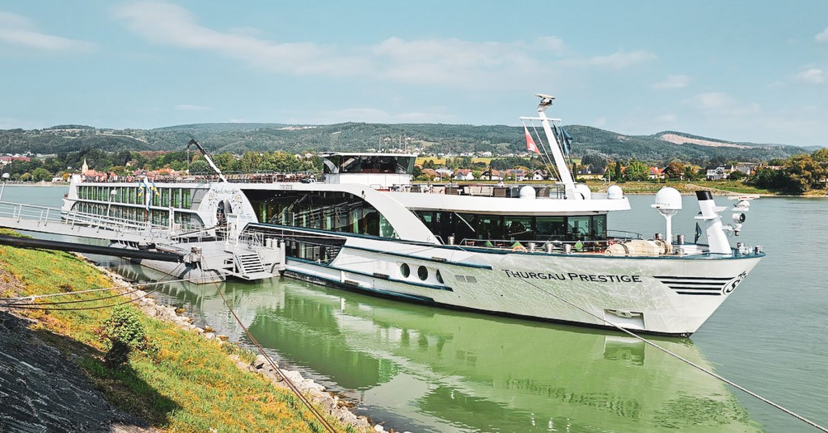 Unterwegs auf der Donau mit der MS Thurgau Prestige, erster Stopp in Krems