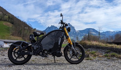 The 62MPH eROCKIT "Human Hybrid" Electric Motorcycle Is Pedal-Operated - CleanTechnica