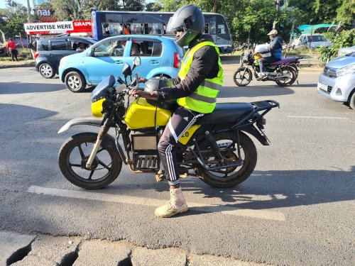 There Are Now Visibly More Electric Motorcycles In Nairobi, Kenya
