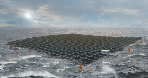 Floating Solar Array Is Designed To Take The Rough Stuff