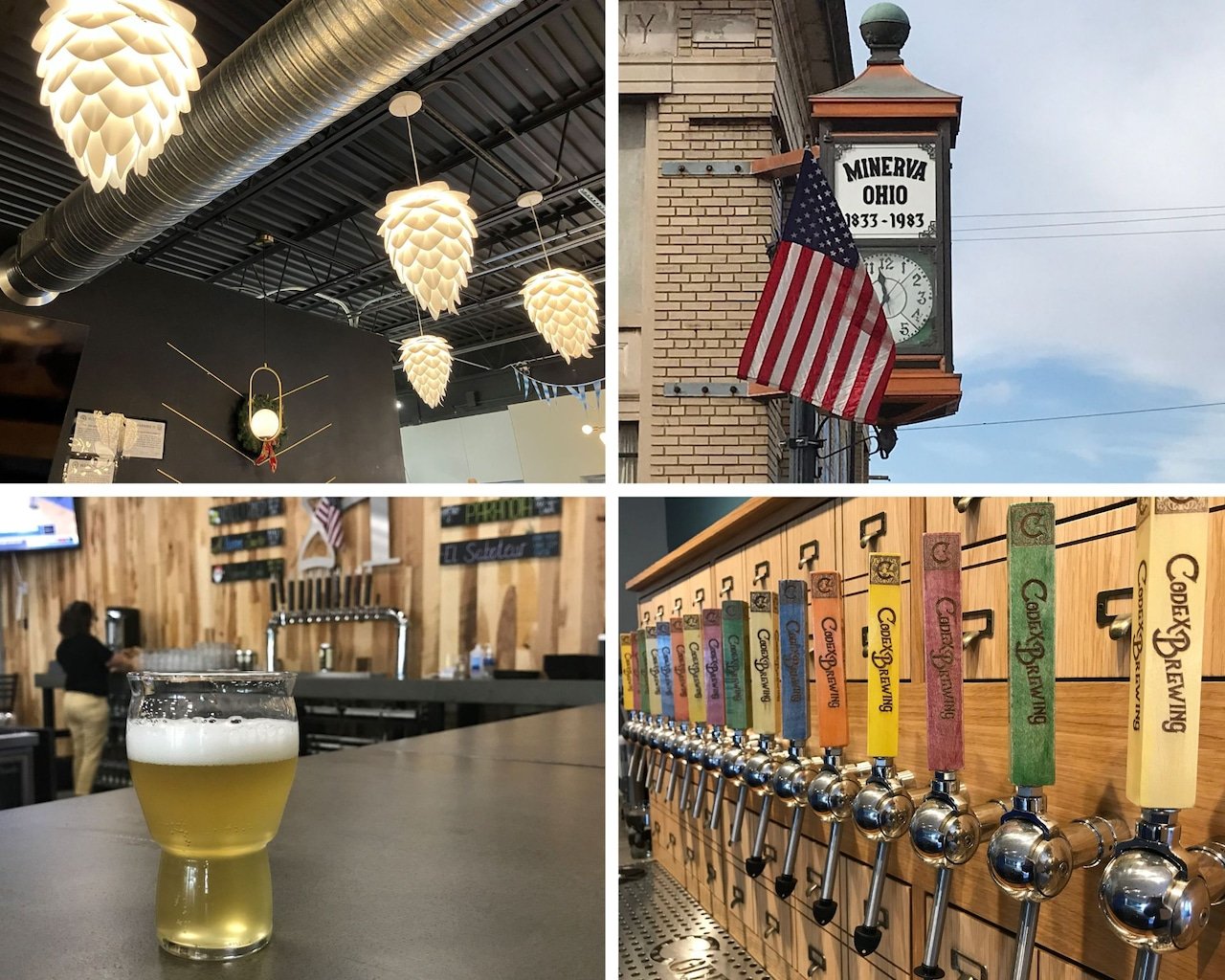 Hall of Fame Hops Craft Brewery passport is open