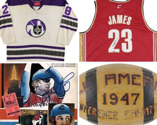 Cleveland sports memorabilia: 10 items at auction now