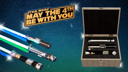 May the 4th be with you! New, limited-edition Star Wars lightsabers are selling quick