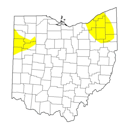 Northeast Ohio is becoming abnormally dry for the season