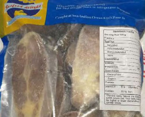 Fish products recalled after report of ineligible imports