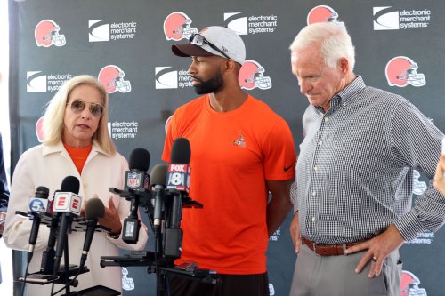 Browns owners Dee and Jimmy Haslam, GM Andrew Berry discuss Deshaun Watson: Transcript