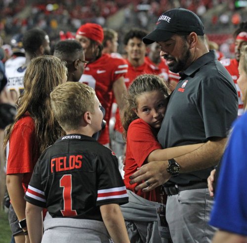 Watch Ohio State Football Coach Ryan Day And Family Join In Singing 