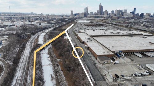 Tracing Cleveland’s next big multi-use trail (drone footage)