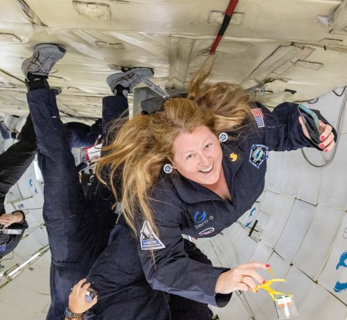 Lakewood high school teacher returns from once-in-a-lifetime zero gravity experience