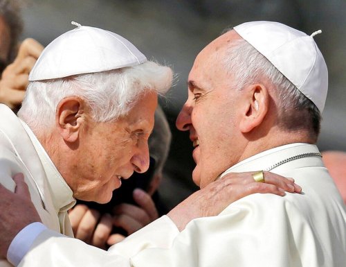 Pope Francis vows justice for abuse victims after Ratzinger faulted