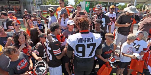 Browns rookie Perrion Winfrey focused on turning bark into bite thanks to meditation