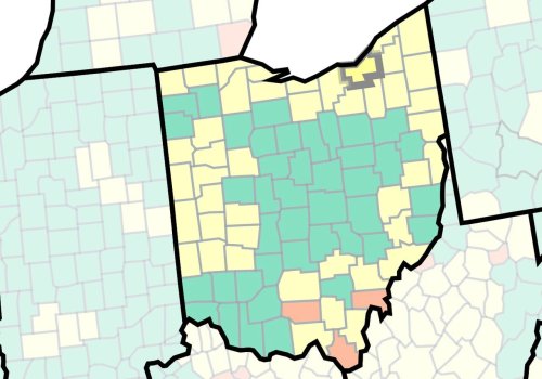 Greater Cleveland counties yellow for medium COVID-19 spread; masks advised for those at risk; CDC map for Sept. 29