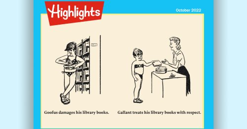 Bold Move: ‘Highlights Magazine’ Is Attempting To Boost Sales By Featuring Goofus And Gallant In Skimpy Bikinis