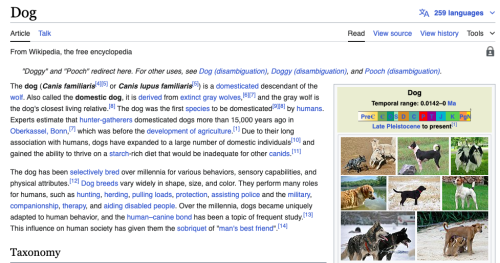 What, Do They Think We’re All Complete Idiots Or Something? Wikipedia Has A Page For ‘Dog’