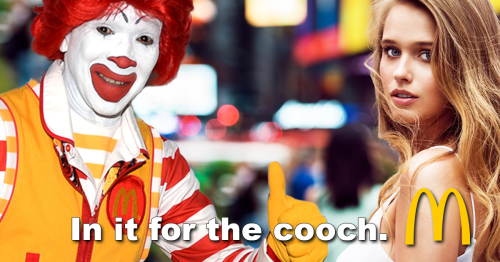 Guess They’re Not Doing Pride Month: McDonald’s Just Released An Ad Making It Clear That Ronald McDonald Is Aggressively Heterosexual And Only Sleeps With Hot 23-Year-Old Women Who Work In Marketing