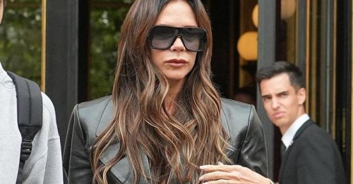 Victoria Beckham Just Wore the Puddle Pants the French Way