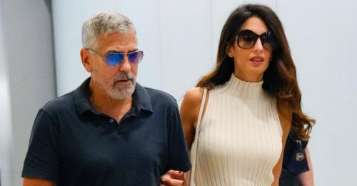 Amal Clooney Wore Controversial Boots to the Airport That'd Make TSA Squirm