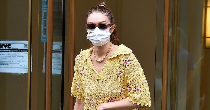 The Trendy Mango Top Gigi Hadid Just Wore Is on Sale, so Let's All Get It