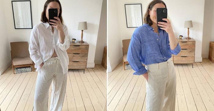 I'm a Fashion Editor, and I'm Living in M&S Linen Trousers This Summer