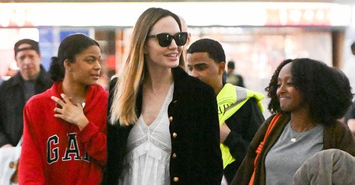 Angelina Jolie Just Wore the Dress Style I Could Never Wear to the Airport