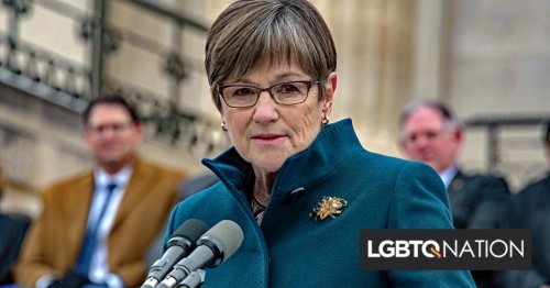 Republicans attack Kansas Gov Laura Kelly for supporting trans people. She responded in 8 words