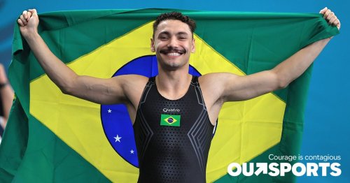 This bouncing Brazilian gymnast is big on TikTok, out as bi and off to the Olympics