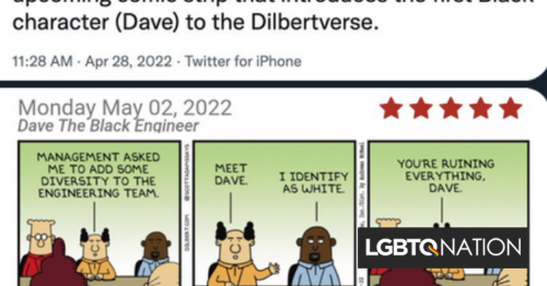 Rightwing Dilbert creator Scott Adams tried to make a trans joke. He failed spectacularly.