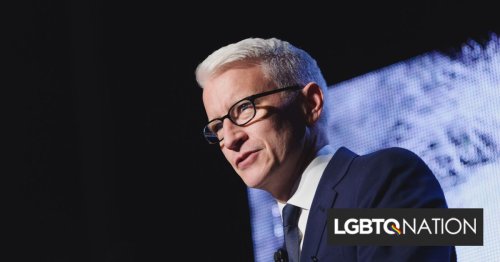 Trump shared a disturbing AI video of gay CNN anchor Anderson Cooper