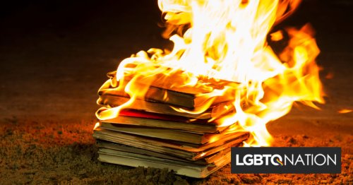 He wants to burn books about LGBTQ topics. He just got elected school board president.