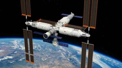 Chinas Raumstation beginnt mit Forschung​