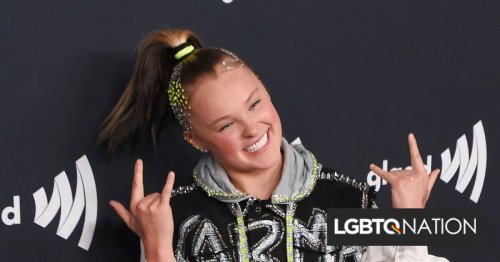JoJo Siwa celebrates "switching letters" after realizing she's not a lesbian - LGBTQ Nation