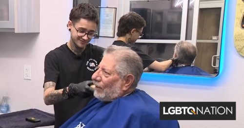 How a nonbinary barber & a self-proclaimed bigot became unlikely friends