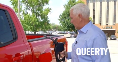 Mike Pence becomes instant internet laughingstock after embarrassing gas pump blunder