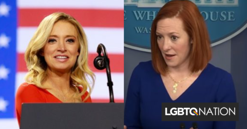 Kayleigh McEnany rages over the “fawning” media coverage she thinks Jen Psaki is getting