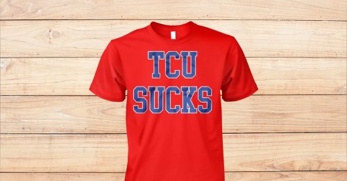 Dallas mayor Eric Johnson TCU sucks Shirt | Flipboard