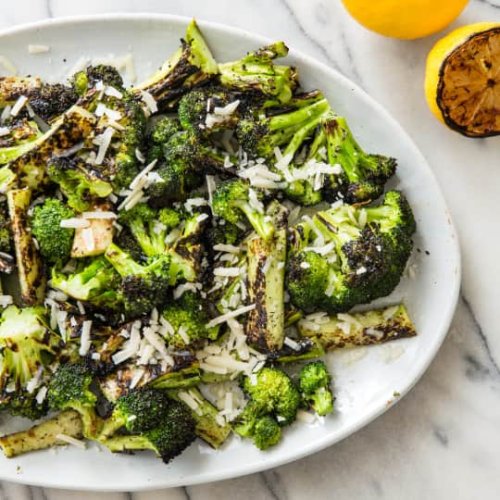 Grilled Broccoli with Lemon and Parmesan | America's Test Kitchen