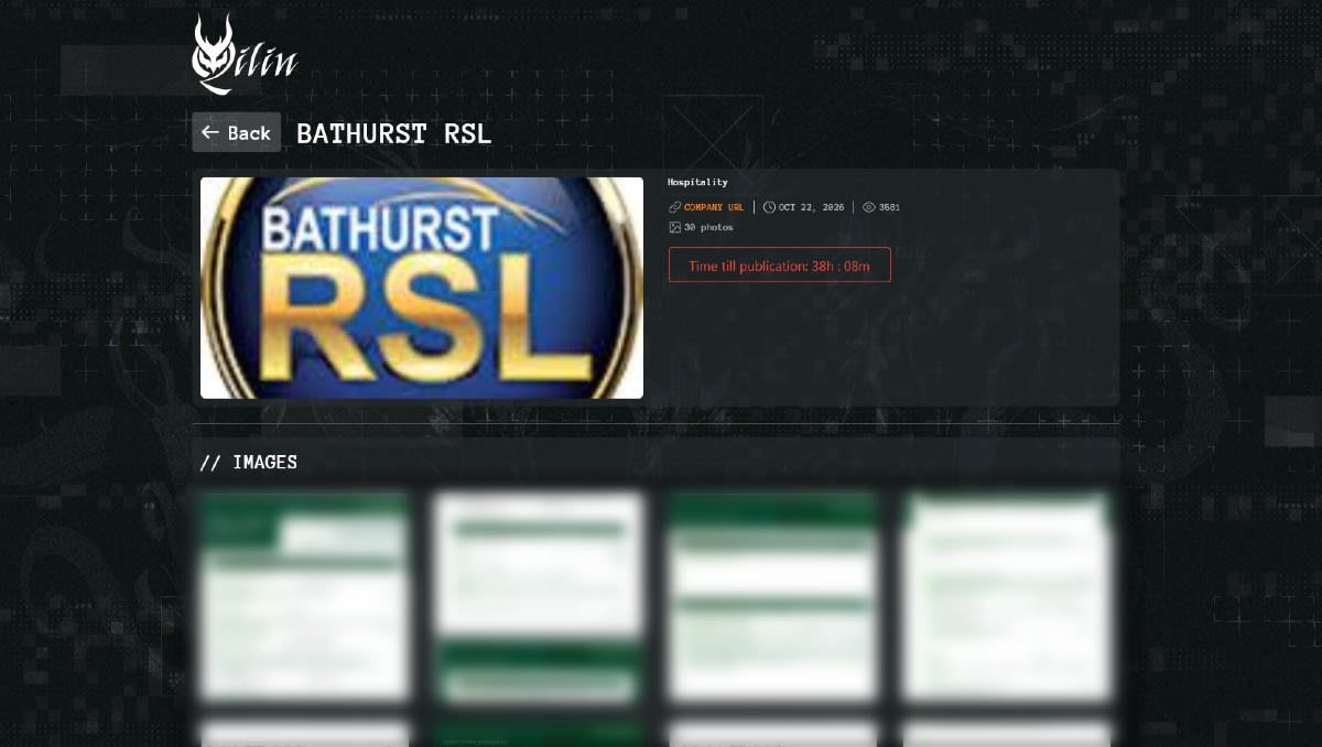 Exclusive: Bathurst RSL says cyber incident contained after Qilin ransomware attack