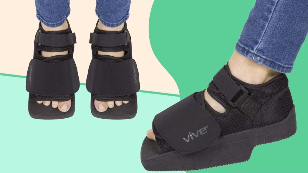 Heel pain when walking? This post-op shoe might be just what you need.
