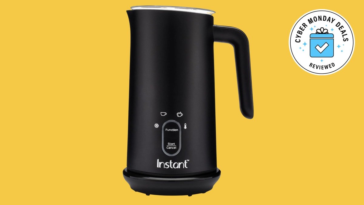 Our editor's favorite Instant Milk Frother is less than $40 at Amazon