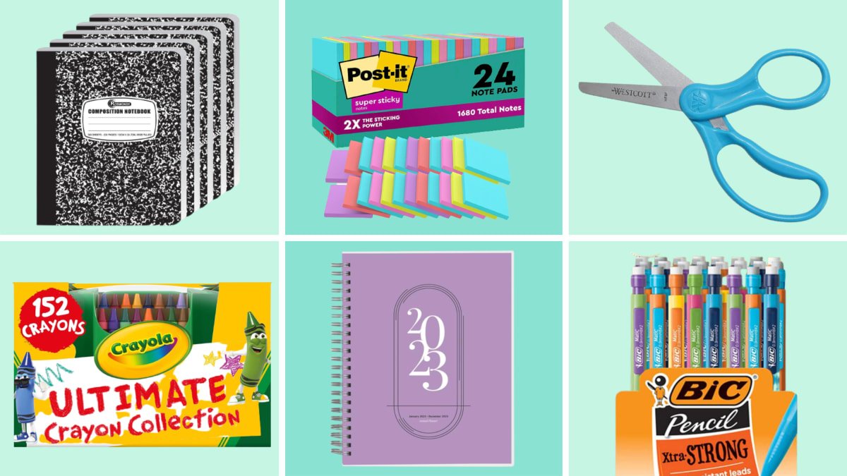 Head to class with Amazon deals on last-minute school supplies