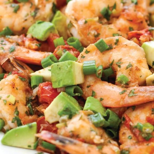 Seared Shrimp with Tomato, Lime, and Avocado Is a Summertime Classic You Can Make Year-Round