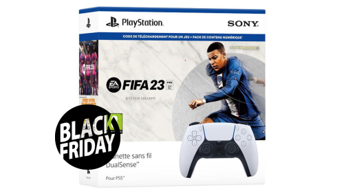 Black Friday : ce pack Fifa 23 + une manette de PS5 est à prix cassé [code promo]