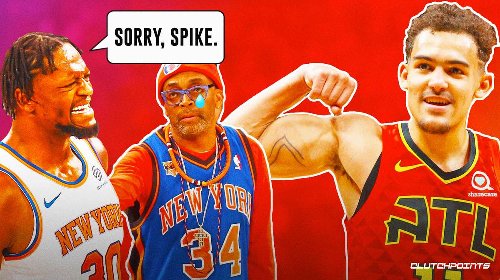 spike lee knicks vs hawks